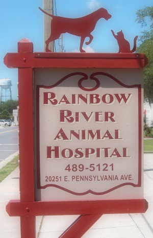 Our SIgn at Rainbow River Animal Hospital